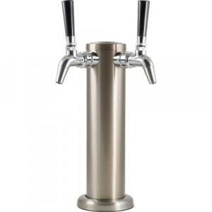 Draft tower 2-Tap with Stainless Steel Tower and Faucets